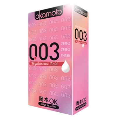 岡本 0.03 透明質酸 10 片裝