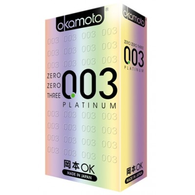  岡本 0.03 白金 10 片裝 [岡本 0.03]