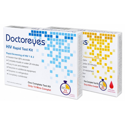 HIV+梅毒套裝檢驗器 | Doctoreyes香港 | 快速檢測優惠